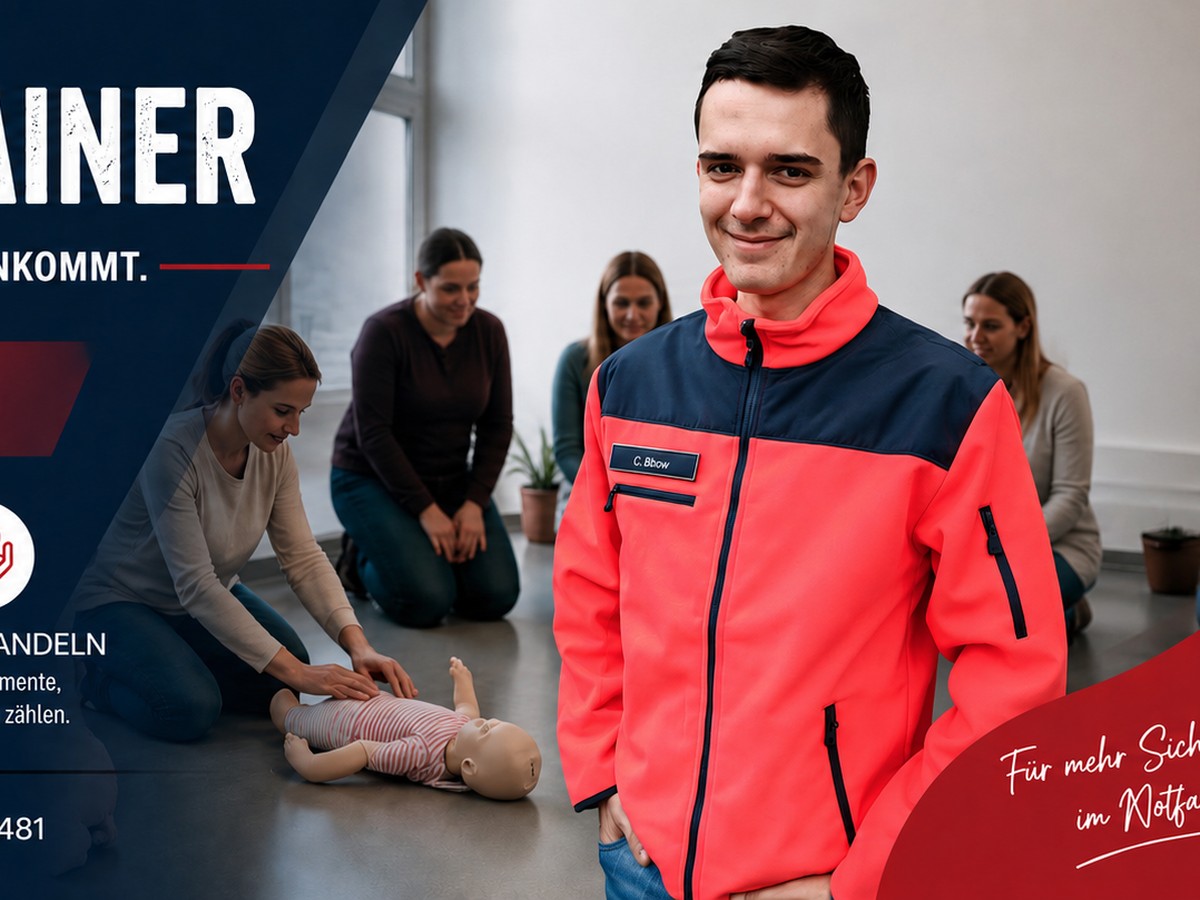 Connor Bibow bei einer praxisnahen Schulung